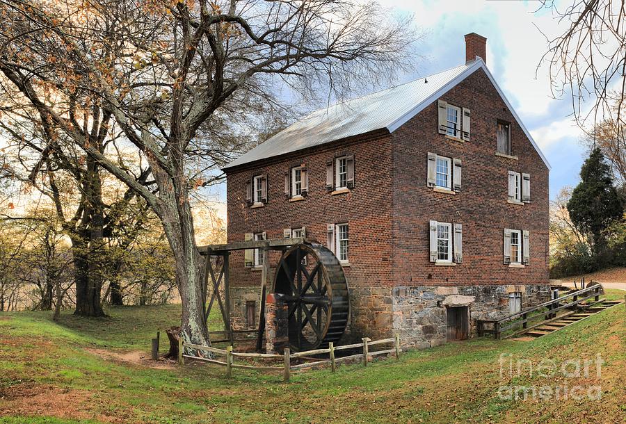 Kerr Grist Mill Photograph by Adam Jewell