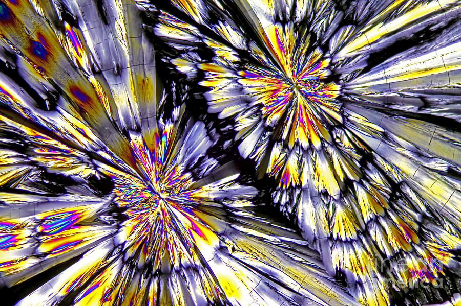 Ketamine Photograph - Ketamine Crystals by M. I. Walker