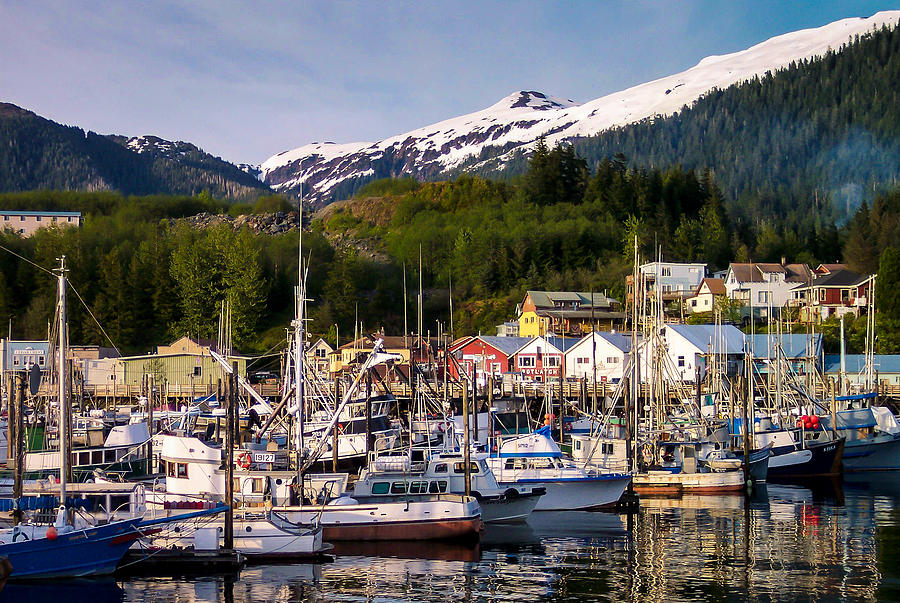 Ketchikan Alaska Dock Photograph