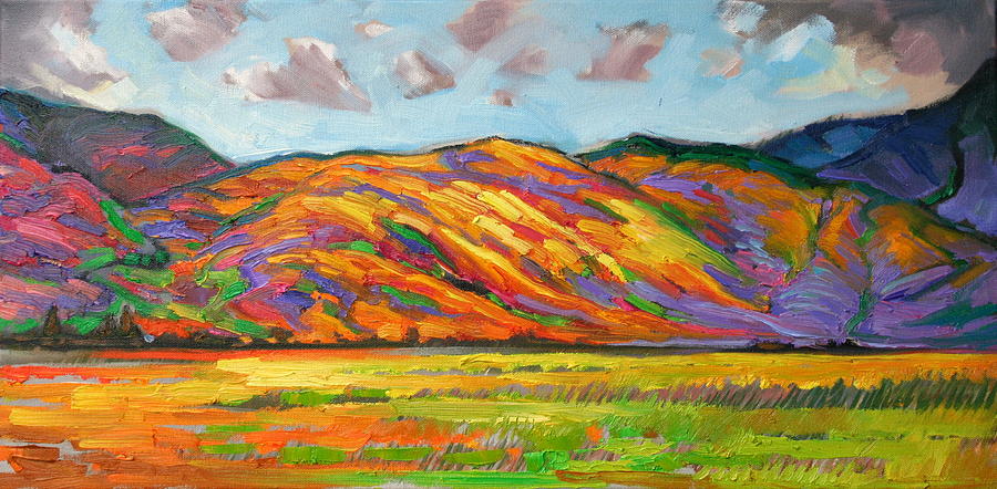 Kettle Farmscape 8 Painting by Gregg Caudell