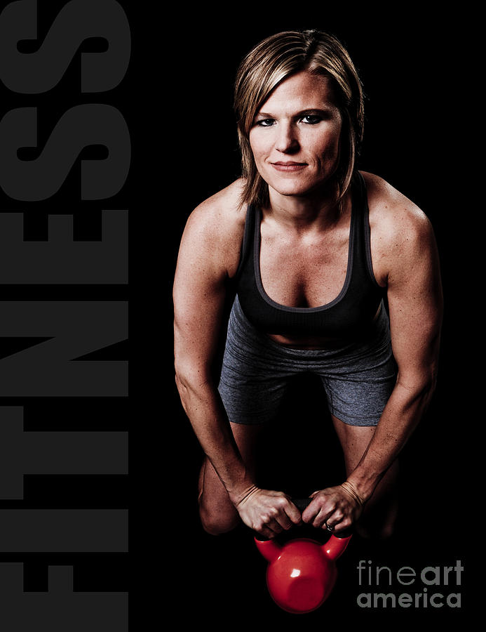 Sports Photograph - Kettlebell Fitness Poster by Jt PhotoDesign