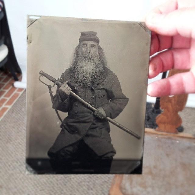 Collodion Photograph - Kevin. #tintype #collodion by Chris Morgan
