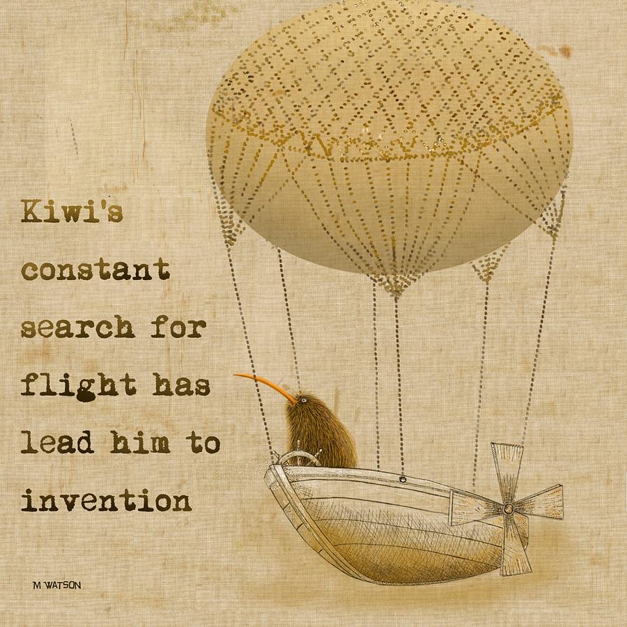 Kevs Invention Digital Art by Marlene Watson