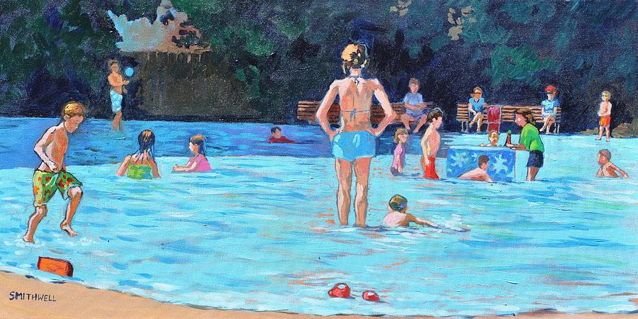 swimming pool painting