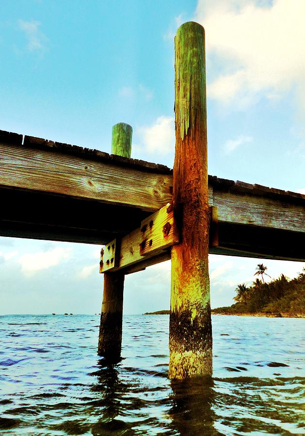 Key Largo Pier Photograph by Benjamin Yeager