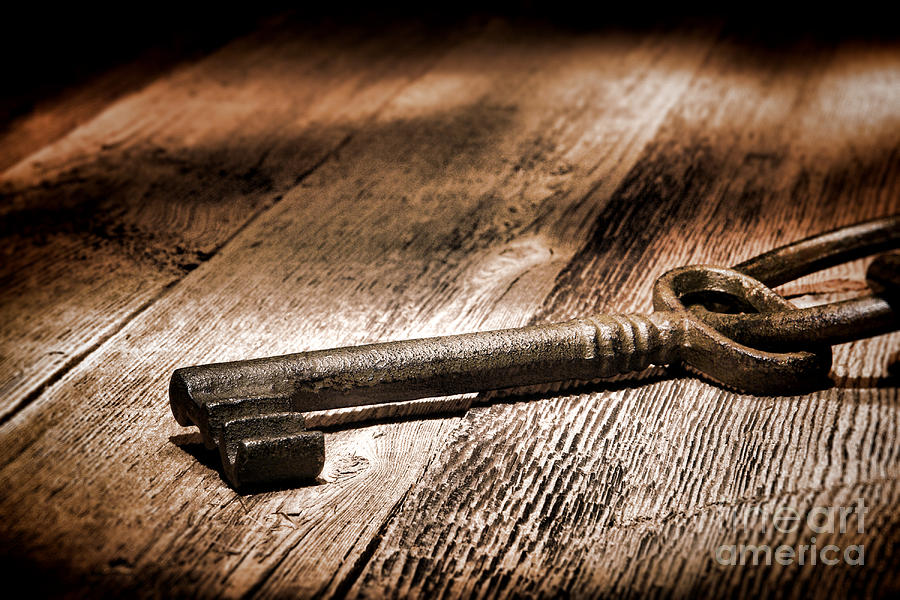 Key Photograph - Key to the Castle by Olivier Le Queinec