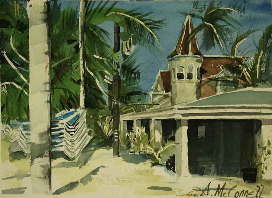 Key West Painting by Amy McConnell Burris