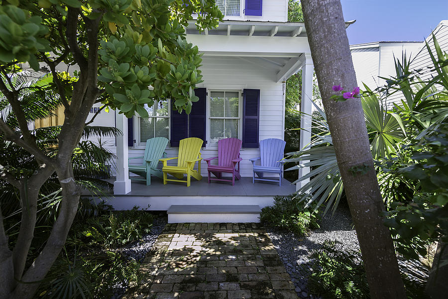 Key West Chairs Photograph by Paul Plaine