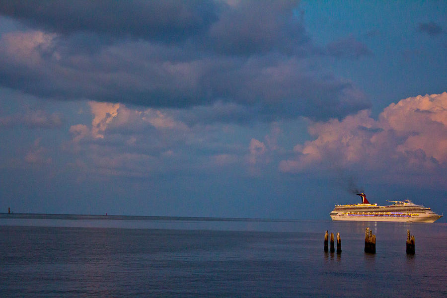 Key West Cruise Ship Photograph by John McGraw