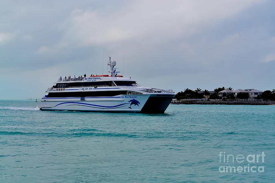 Key West Express Photograph by Chris Thaxter