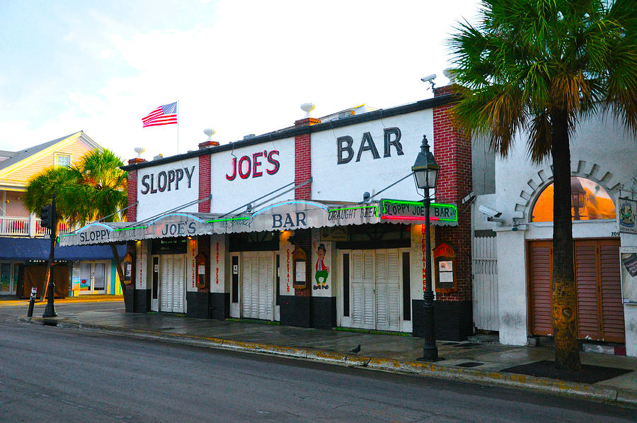 Key West Florida - Sloppy Joes Bar Photograph by Bill Cannon