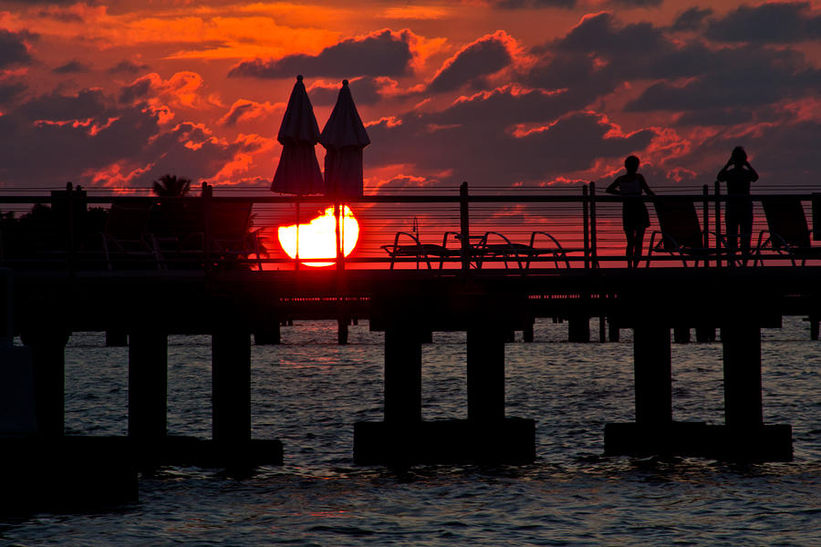 Key West Florida Sunrise Photograph by John McGraw