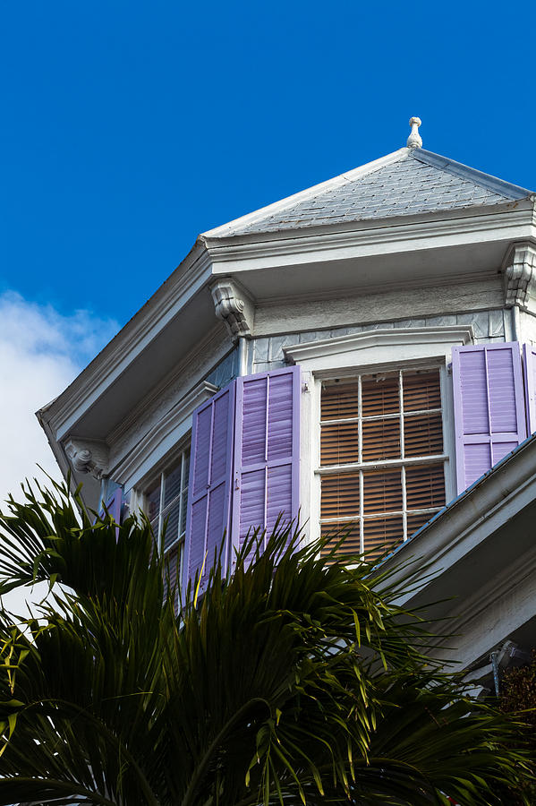 Key West in Lavender Photograph by Ed Gleichman