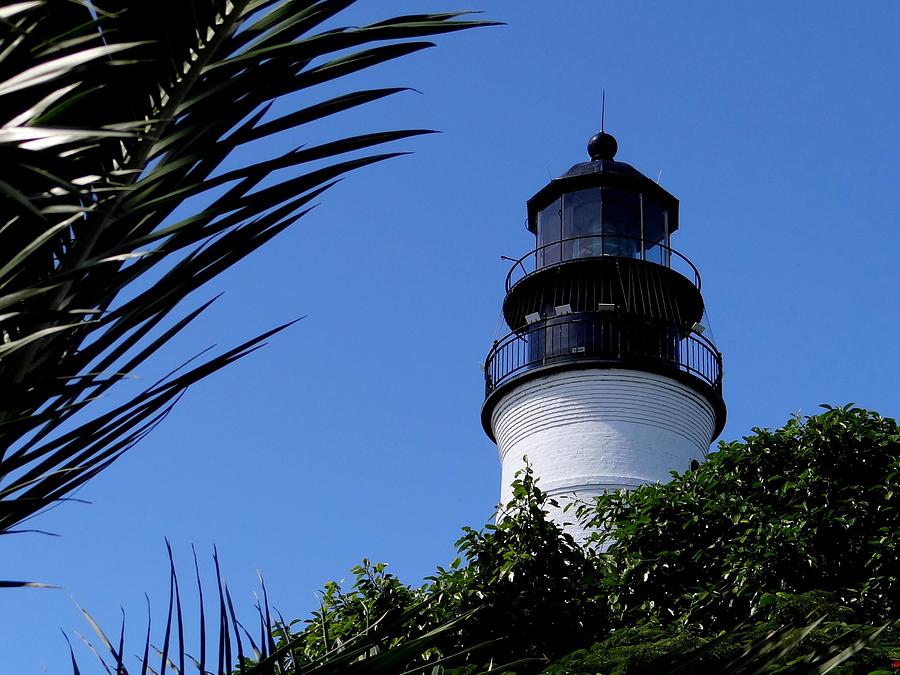 Lighthouse Photograph - Key West Lighthouse by Keith Stokes
