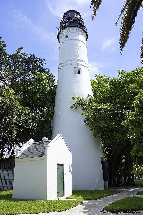 Key West Lighthouse Photograph by Laurie Perry