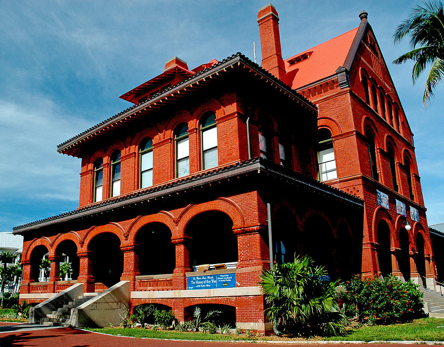 Key West Museum of Art and History Photograph by A Macarthur Gurmankin