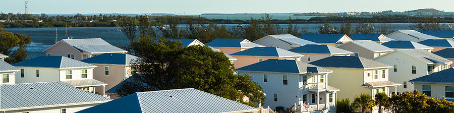 Key West Rooftops Photograph by Ed Gleichman