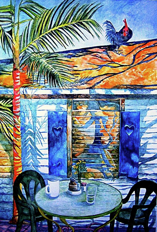 Key West Still Life Painting by Kandy Cross