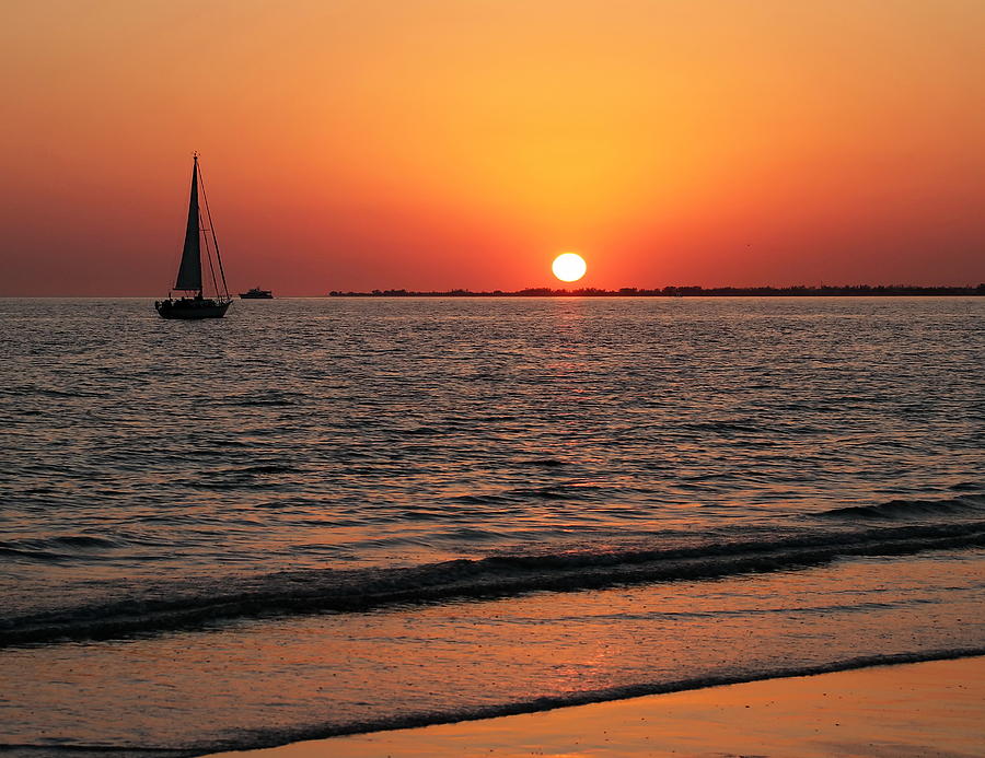 Sanibel Island Sunset Photograph by David Byron Keener - Fine Art America