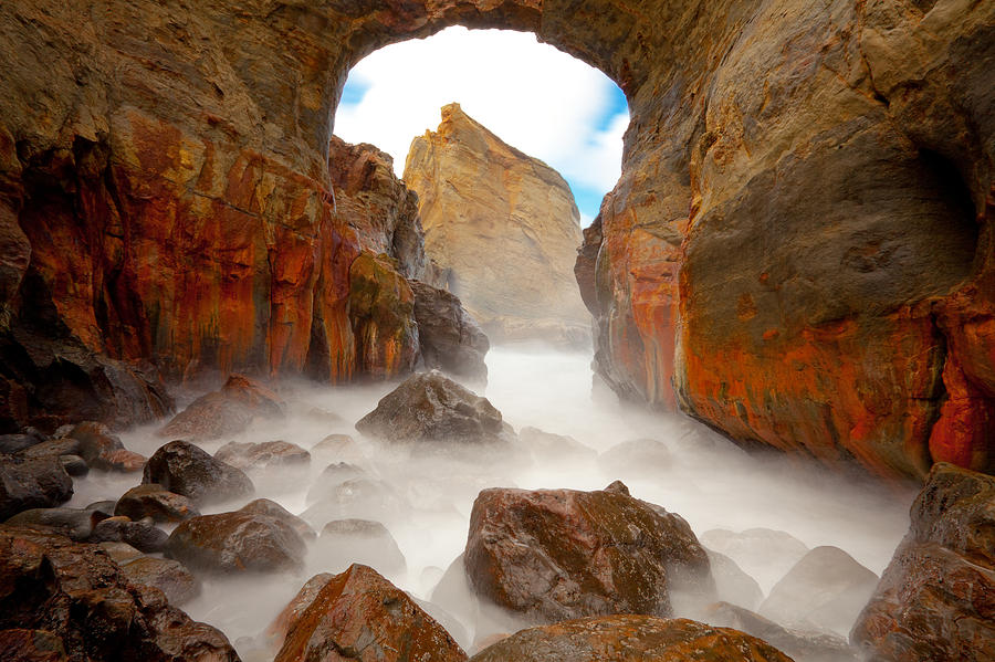 Keyhole Froth Photograph by Darren White