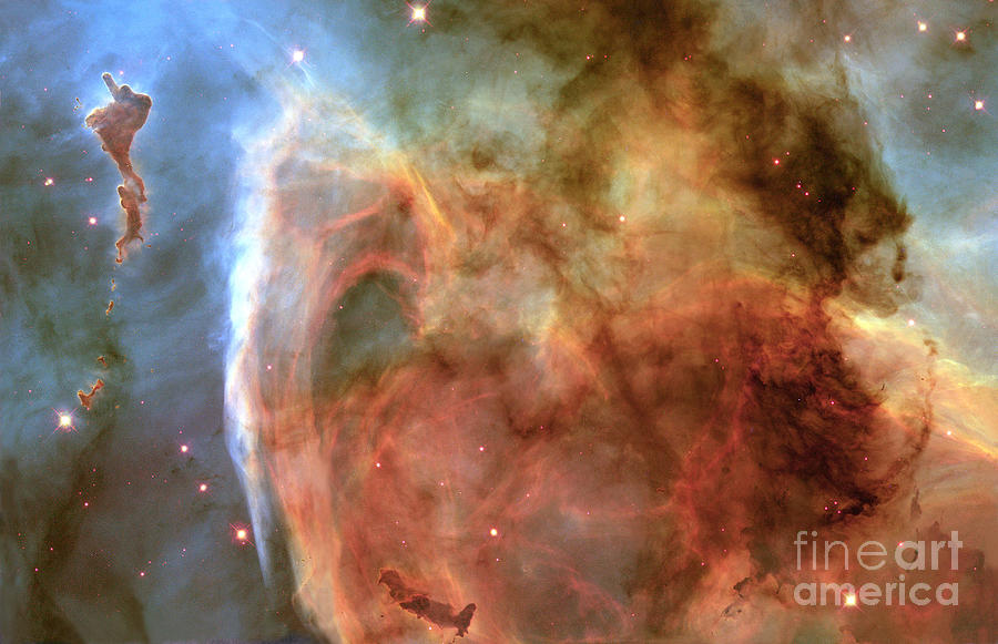 Space Photograph - Keyhole Nebula, Ngc 3324 by Science Source