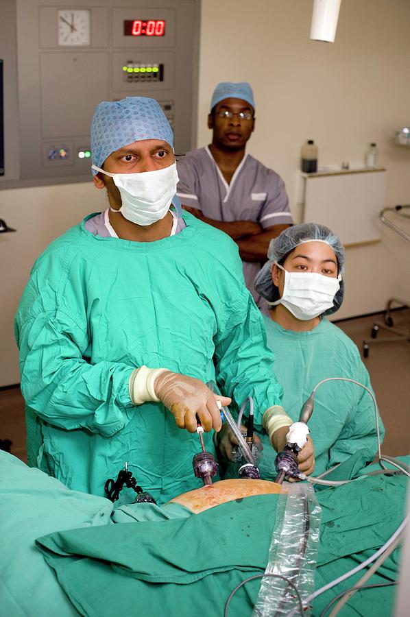 Keyhole Surgery Photograph By Jim Varney Science Photo Library Fine Art America