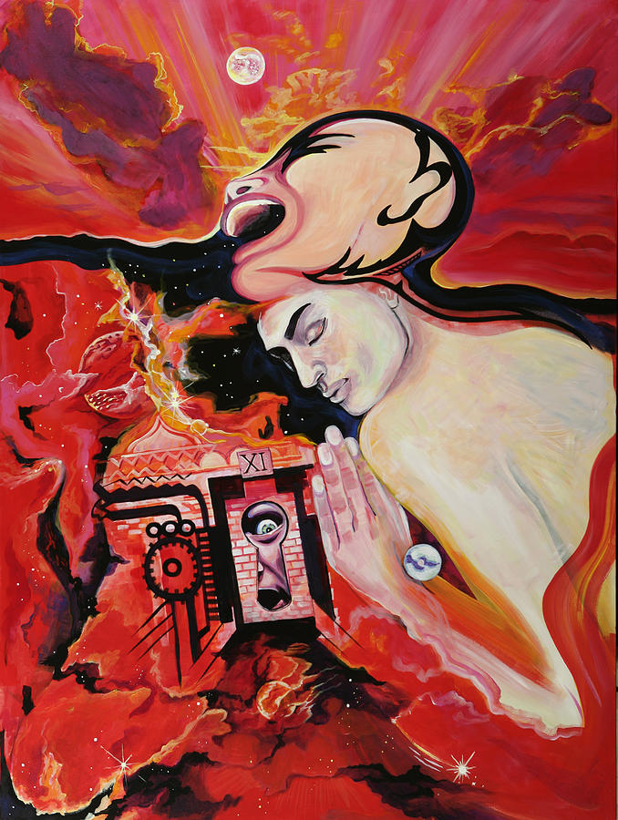 Passion Painting - Keyhole by Yelena Tylkina