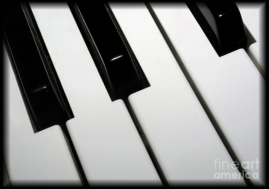 Music Photograph - Keys by Stephen Thomas