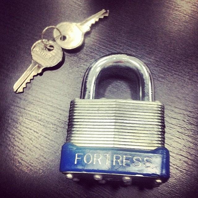 Key Photograph - #keys To The #fortress by Jillian Schantz Patrick