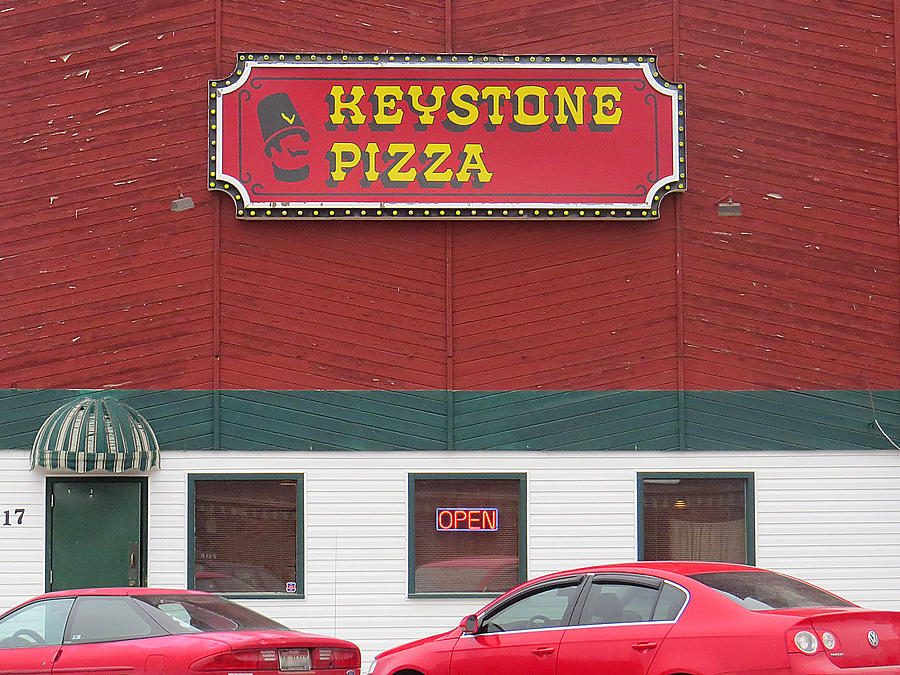 Keystone Pizza Photograph by Dart Humeston