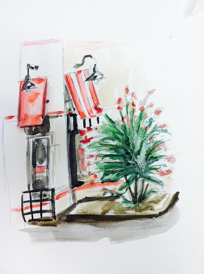 KFC window Painting by Hae Kim - Fine Art America