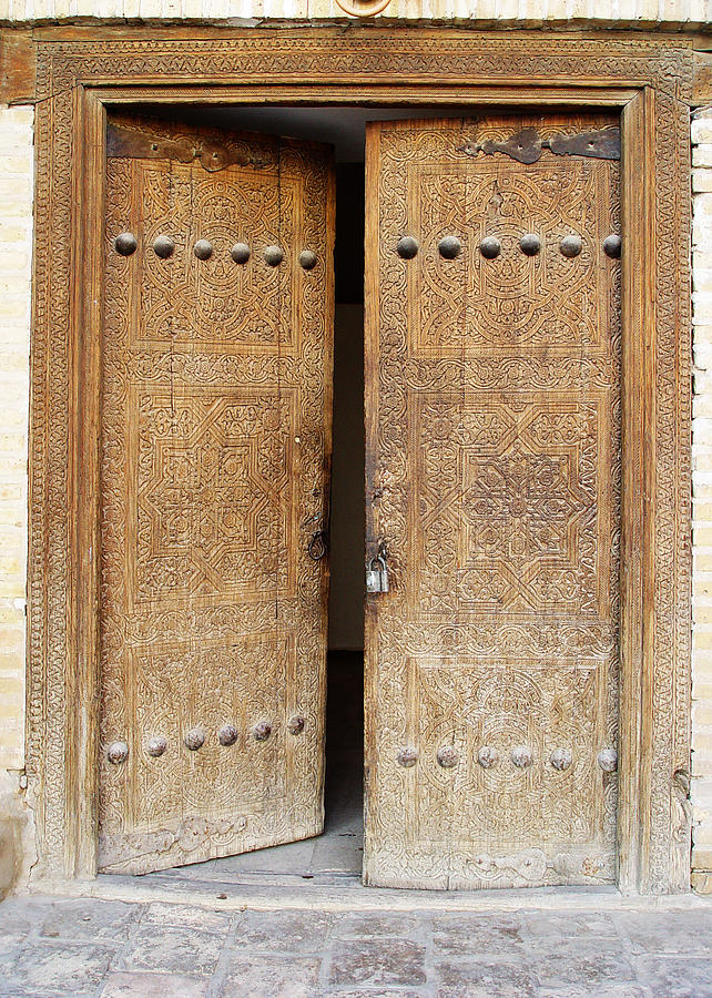 Khiva Door No.1 Photograph by Mamoun Sakkal