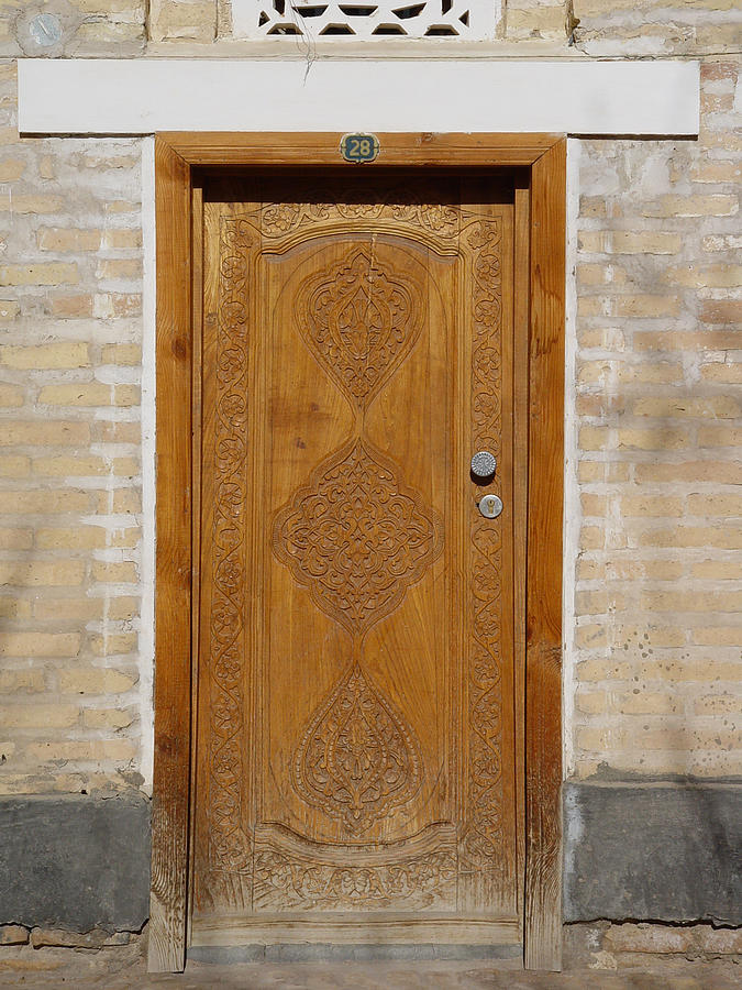 Khiva Door No.12 Photograph by Mamoun Sakkal