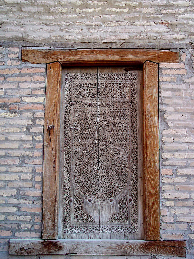 Khiva Door No.8 Photograph by Mamoun Sakkal