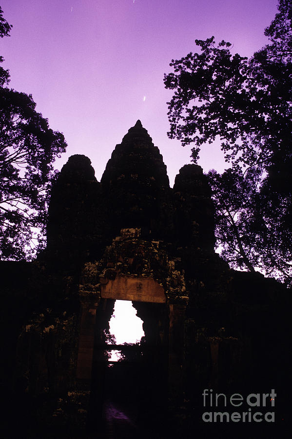 Khmer ruins Angkor Wat Cambodia Photograph by Ryan Fox