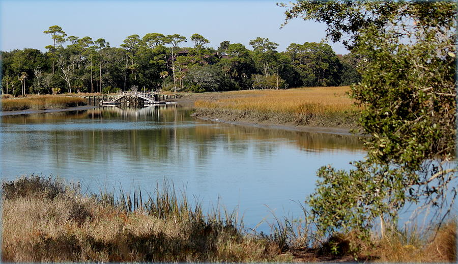 Kiawah Island Bridge on the Marsh Photograph by Rosanne Jordan - Fine ...