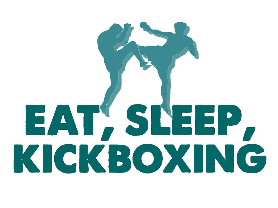 Kick Boxer - Kickboxing Painting by MotionAge Designs