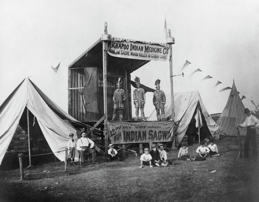 Kickapoo Indian Medicine Company Photograph by Hagley Museum And Archive