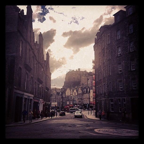 Edinburgh Photograph - Kickin Aboot Old Town #edinburgh by Shaun Dunning