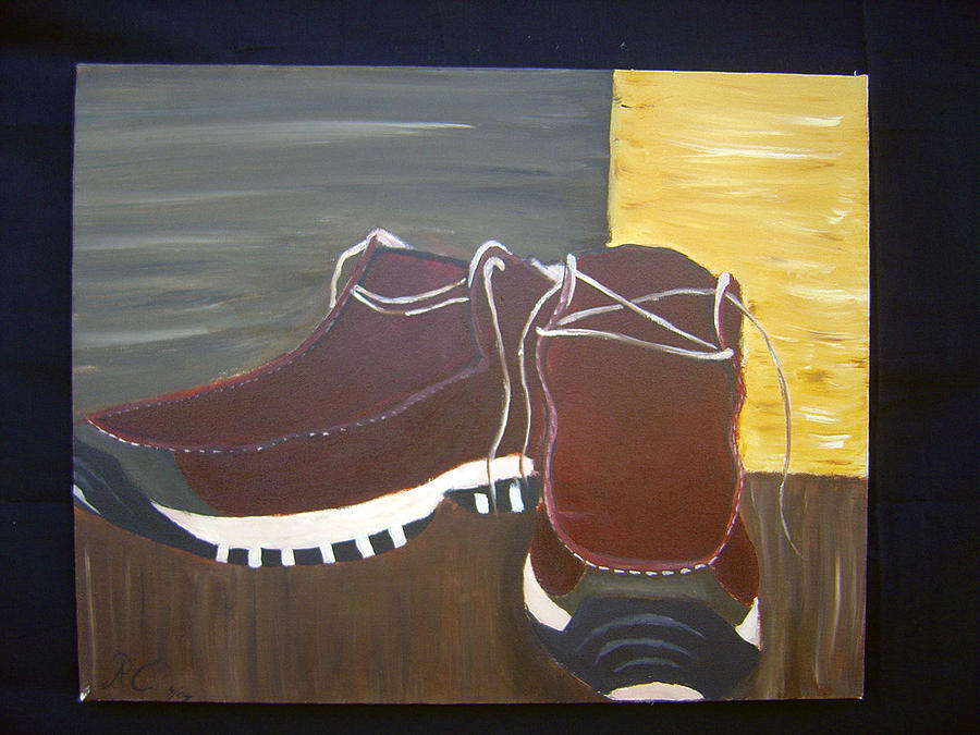 Kicks Painting by Adrian Carbajal - Fine Art America