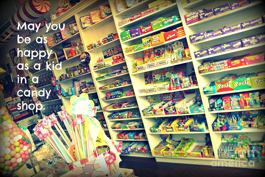Kid in a Candy Store Digital Art by Valerie Reeves