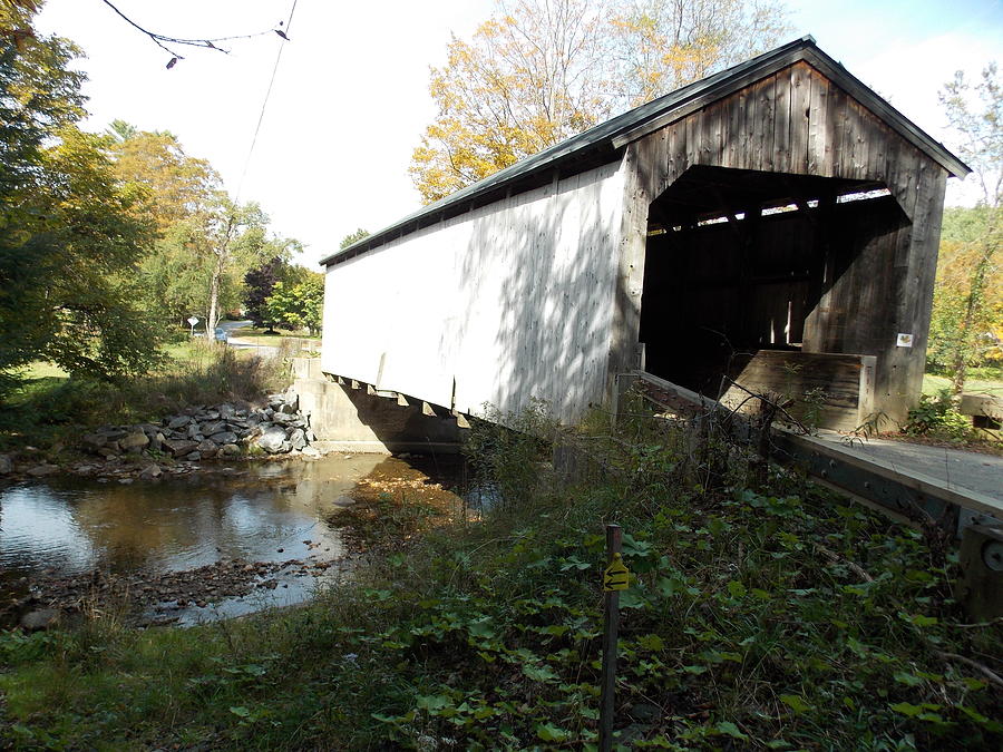 Architecture Photograph - Kidder Hill Bridge 2 by Catherine Gagne