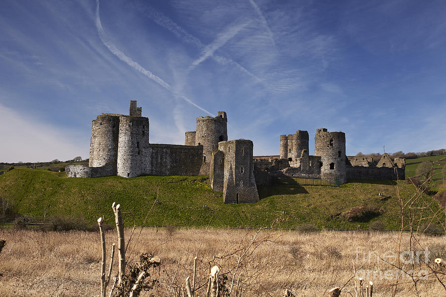 Wales Photograph - Kidwelly Castle by Premierlight Images