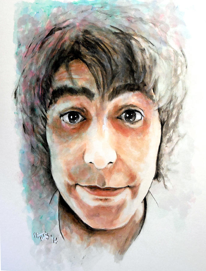 The Who Painting - Kieth Moon by William Walts