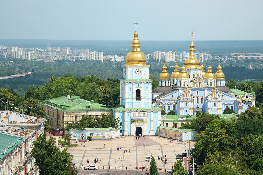 Kiev. Saint Michaels Golden-domed Photograph by Boris Sv