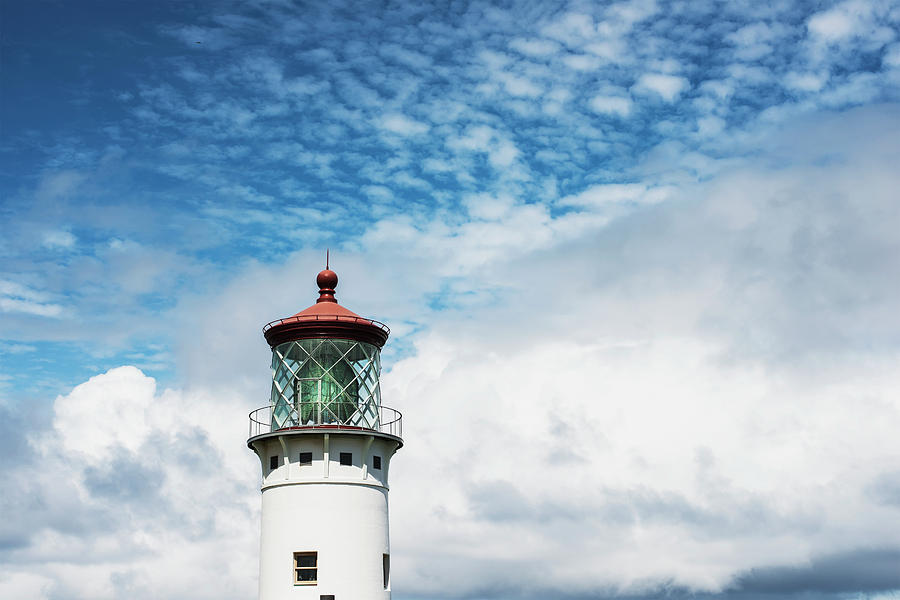 Kilauea Lighthouse, A Popular Landmark Photograph by Robert L. Potts