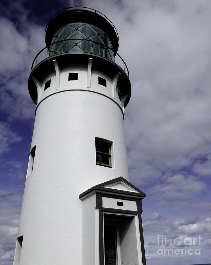 Lighthouse Photograph - Kilauea Lighthouse by Kelley Belisle