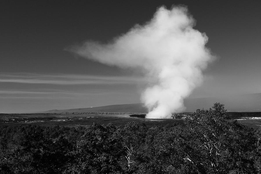 Kilauea vents Photograph by Scott Rackers