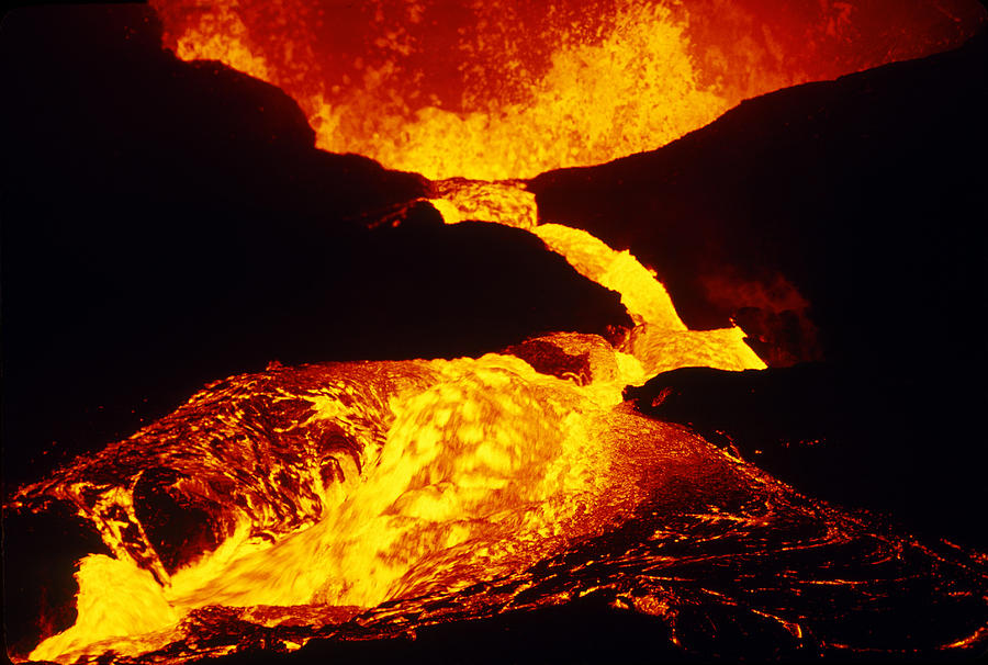 Kilauea Volcano  Rift  Hawaii Photograph by Soames Summerhays