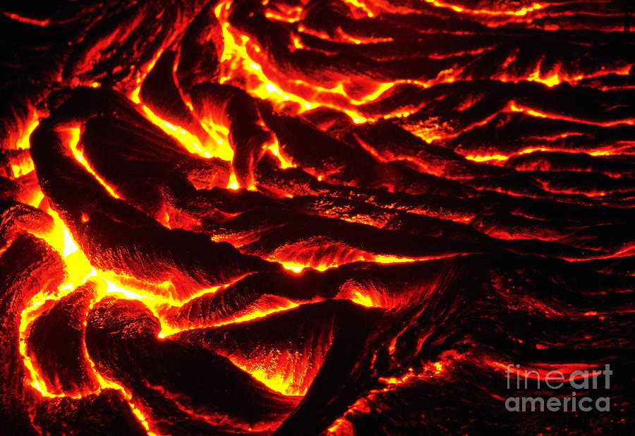 Kilauea Volcano Photograph by Stephen & Donna OMeara / Volcano Watch Intl